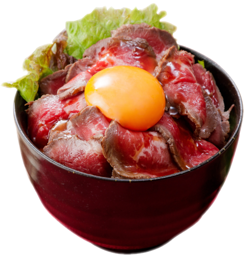 【たまご付き】ローストビーフ丼